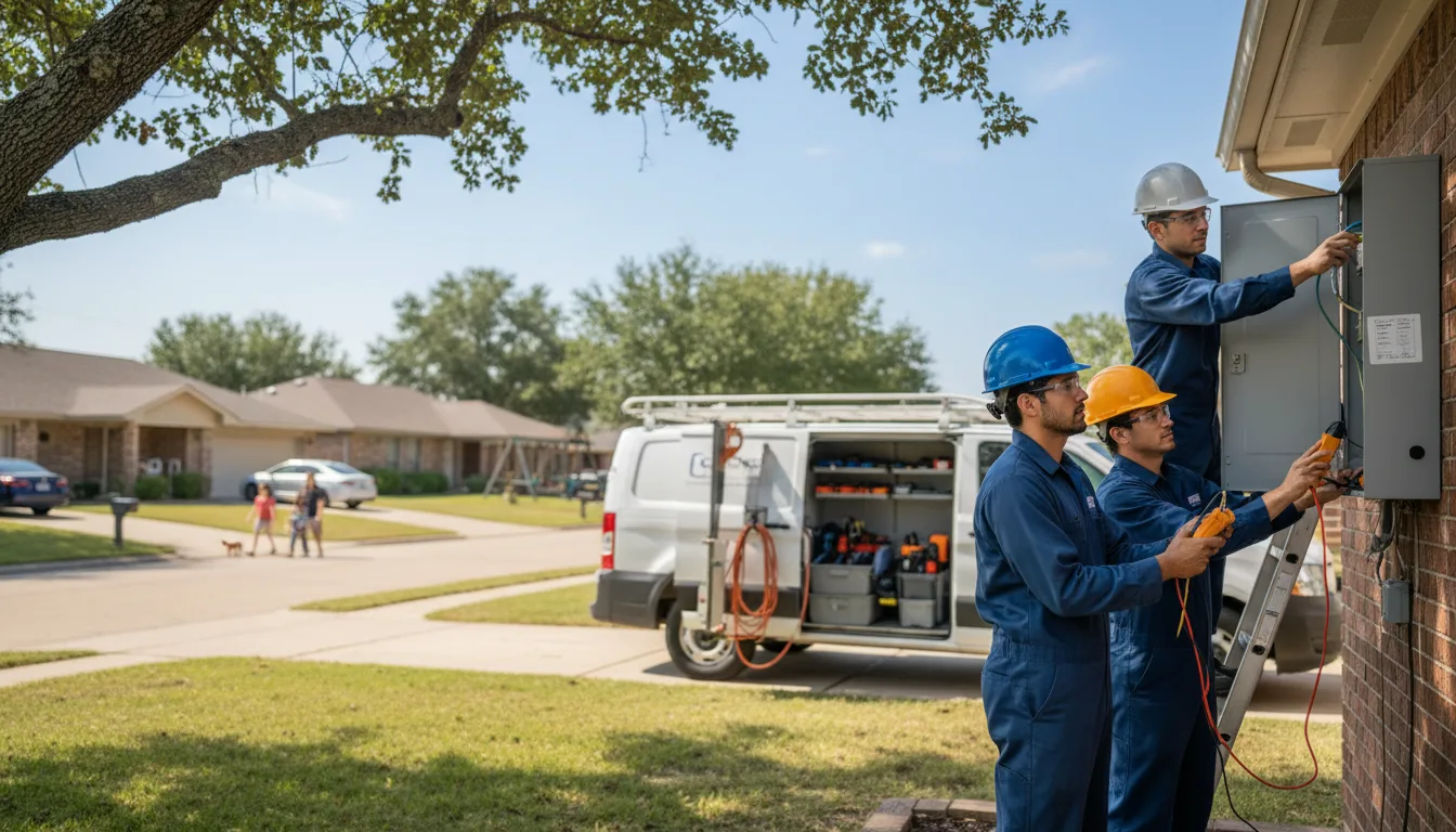 Certified electrician providing emergency electrical services in Advance, MO